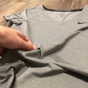 Woman’s V neck sports shirt